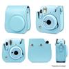 Camera Cover Bag for Instax Mini 11 PU Leather Protector with Shoulder Strap Camera Holder Dustproof Camera Cases