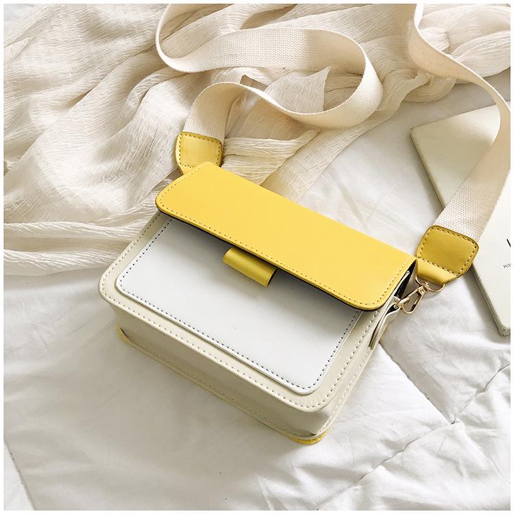 SCIONE Fashion Female Bag Messenger Bag Summer Texture Small Square Bag