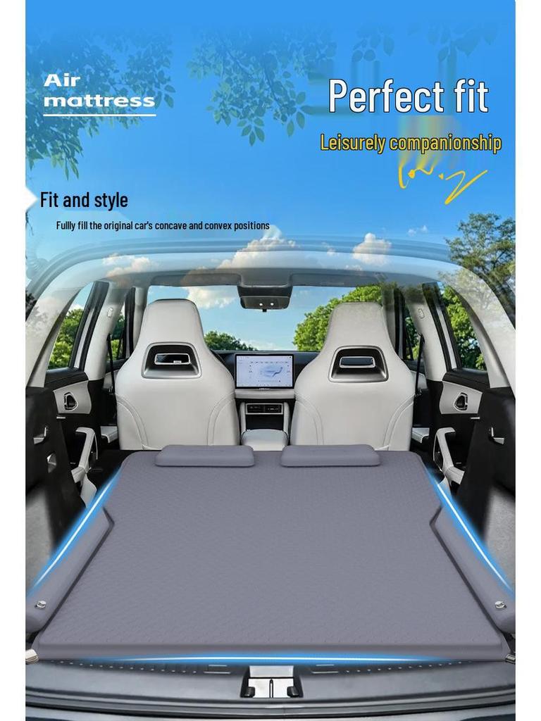 BYD Yuan UP Car Inflatable Bed: Trunk/Interior Sleeping Pad for Rear Seats