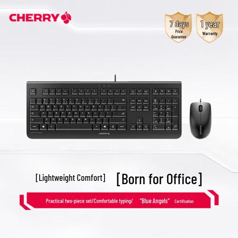 

CHERRY DC2000 Wired Keyboard and Mouse Combo