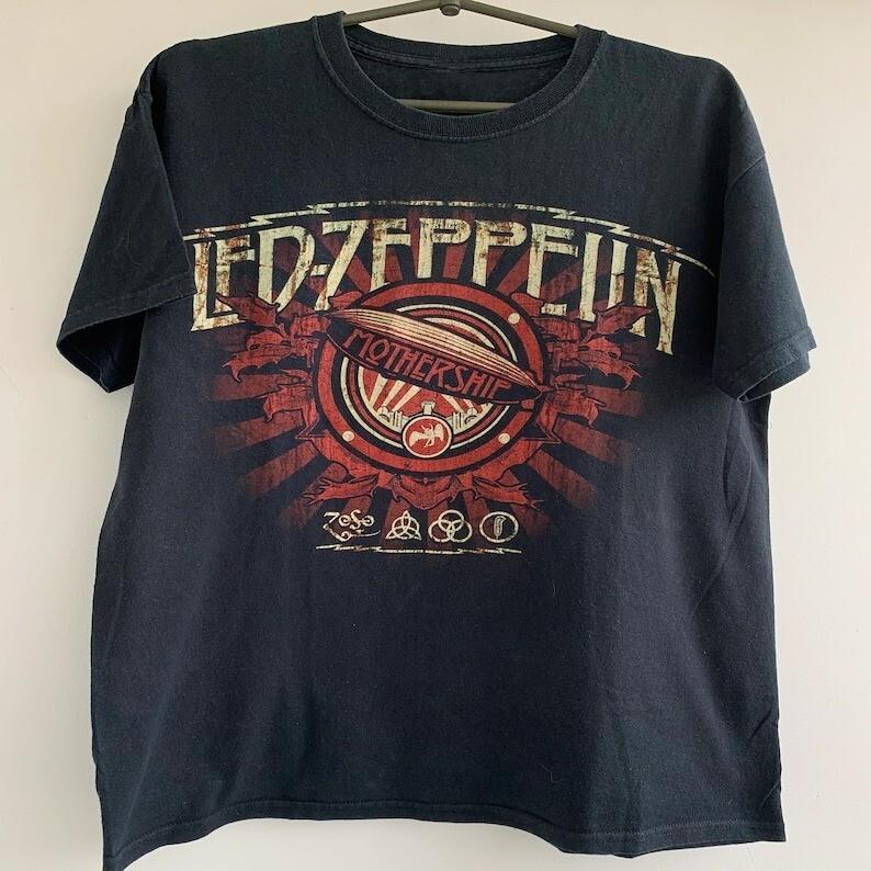 Led Zeppelin  Mothership Shirt Led Zeppelin Album Cover Led Zeppelin Tshirt Unisex T-Shirt L