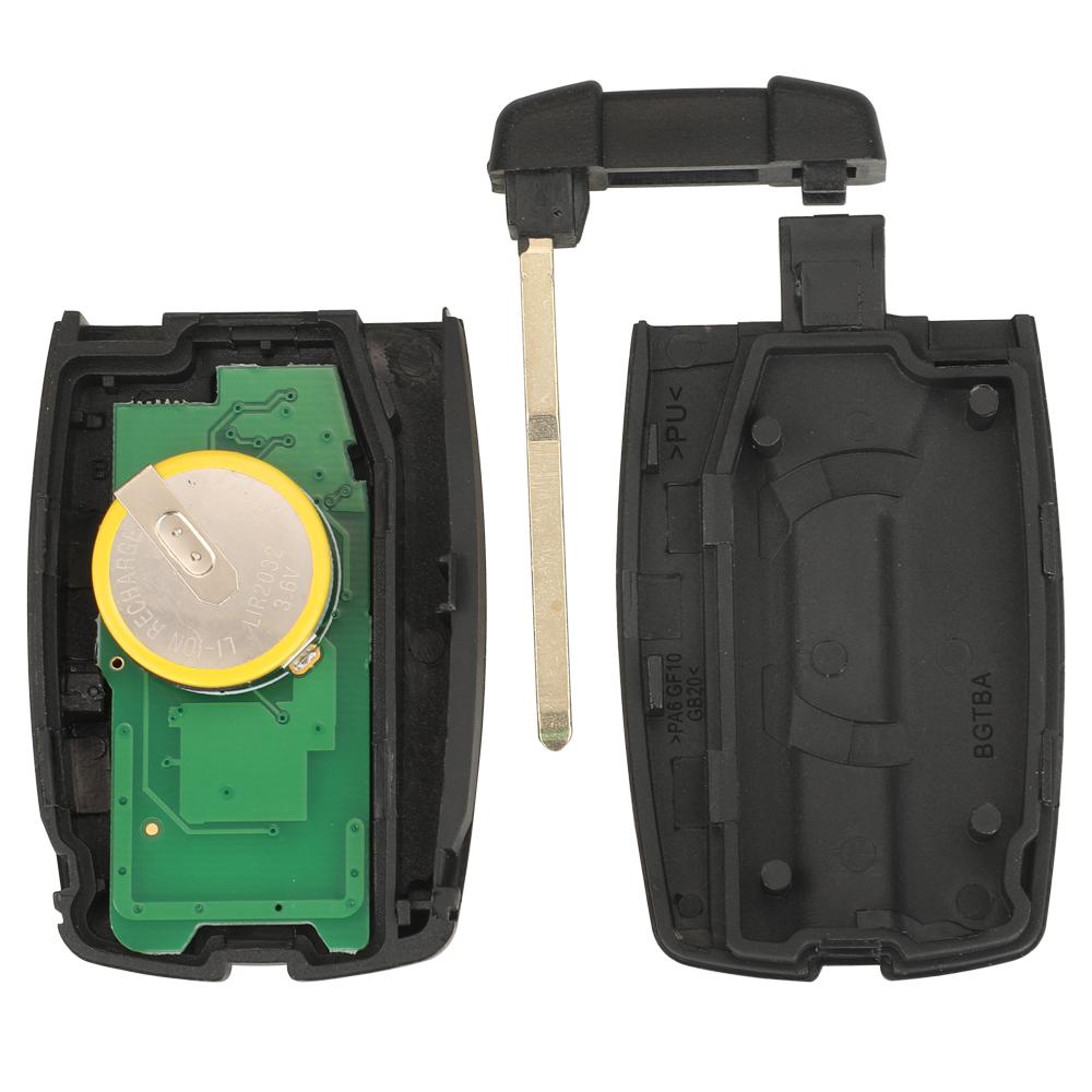 jingyuqin Remote 315/433Mhz pcf7945 Car Key For Land Rover Freelander 2 Discovery Control Smart Key Battery Charging With Logo
