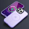 Luxury Matte Magnetic For Magsafe Translucency Case For iPhone 16 15 14 13 12 11 Pro Max 15Plus Wireless Charge Shockproof Cover