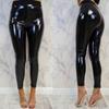 Quick-Dry Reflective Patent Leather Yoga Pants - New Style Sports Leggings 5015