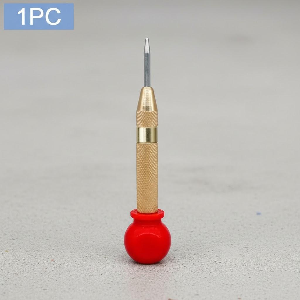 

130mm Automatic Center Punch Drill Bit Spring Loaded Marking Starting Hole Tool Manual Combination