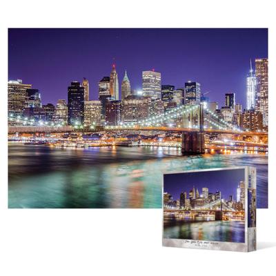 1000 Piece Jigsaw Puzzle / New York City At Night [510x735mm] [BN10-003] [BN] [Landscape Puzzle] [Puzzle Frame], Popular Korean Puzzle