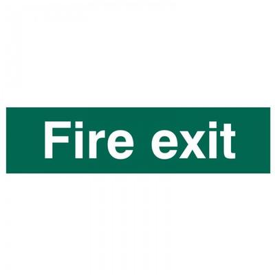 Scan Sign: Fire Exit