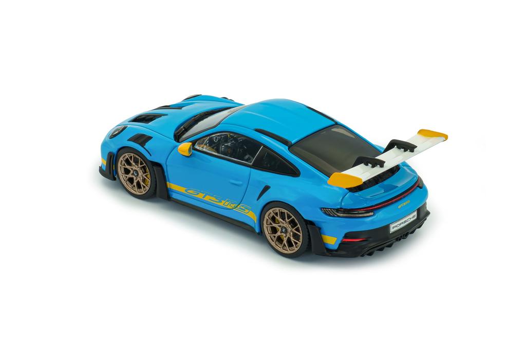 SOLIDO Porsche 911 GT3 RS 2023 Tribute Daytona 24H 2003 Fertigmodell S4314803 1/43 (992) (blau)