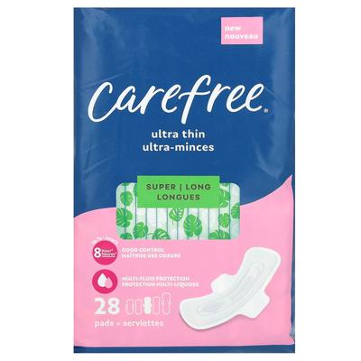 Ultra Thin, Super Long Pad, Wing Type, 28 Pieces