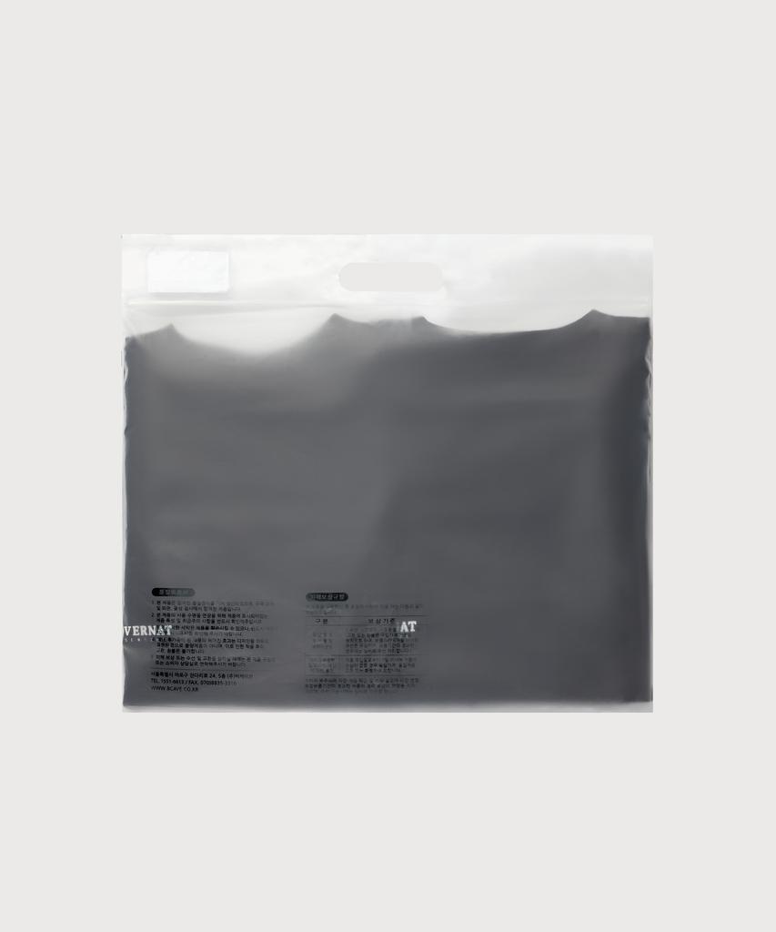 COVERNAT [2Pack] Cool Cotton T-Shirt Black+Black