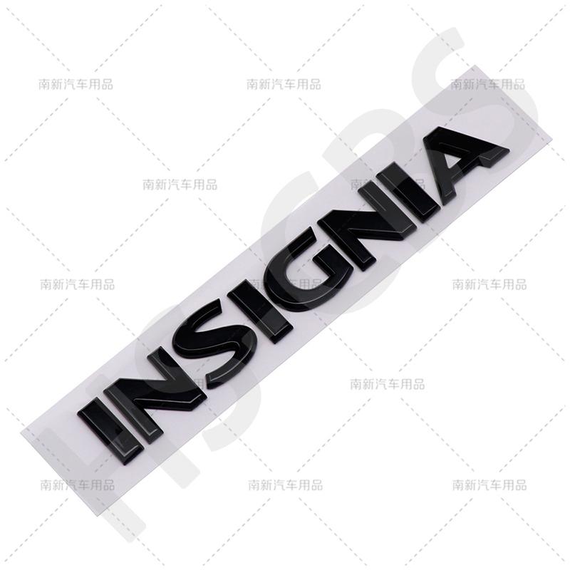INSIGNIA Emblemat z Logo Litery Odznaka Naklejka na Tylną Klapę Bagażnika Błotnik Samochodu Naklejki na Klapę Bagażnika dla Insignia GTC OPC, Naklejka na Zewnętrzne Nadwozie