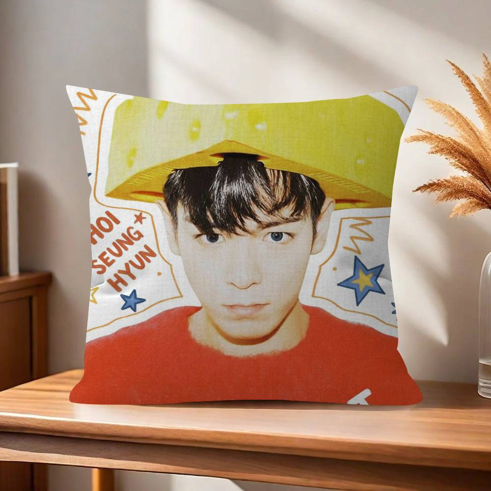 cm Cushion Cover Pillow Cover Decor Pillowcase Home Pillowcase for Couch Pillow TTop Singer Choi Seunghyun