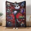 Jack Skellington Blanket Soft Warm Cozy Suitable for Picnics Office Couch Four Seasons Universal Playful Design Birthday Christmas Gift Blanket
