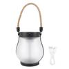 Flickering Flame Solar Lanterns Light Rechargeable Realistic Flickering Flame Landscape Decoration Pathway Patio Light
