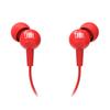 JBL by Harman C100SI In-Ear Headphones (Red)