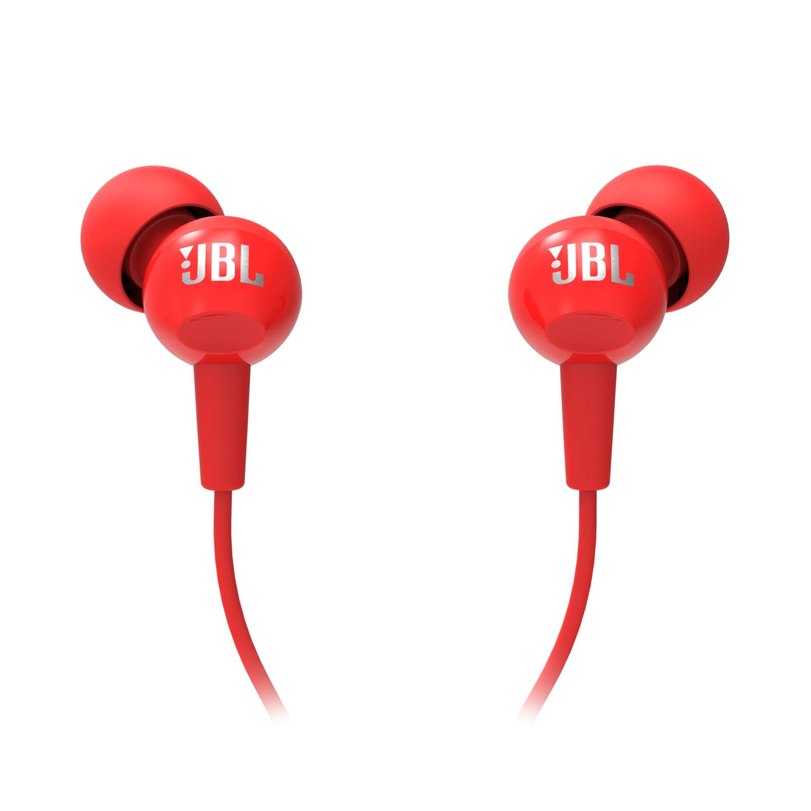 

JBL by Harman C100SI In-Ear Headphones (Red)