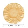 Solid Color PU Leather Round Chair Cover Waterproof Bar Stool Cover Seat Covers Home Chair Simple Stretch Chair Slipcover