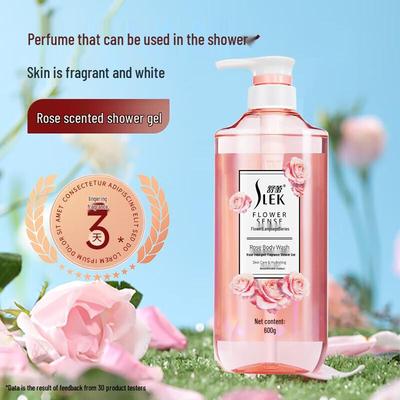 Gel de Banho Fragrância Luxuosa Rosa Sulei