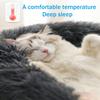 Winter Warm Plush Pet Bed Round Fluffy Dog Cat House Soft Long Plush Kennel for Small Pets