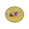 Imitation Bamboo Weaving Barbecue Plate Multiple Styles Vegetable Fruit Tray  Home