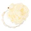 Espejo de Maquillaje de Concha de 7,5 cm Portátil de Viaje Plegable de Ácido Acético Espejo de Tocador Ligero para Mujeres Niñas Espejo Cosmético de Mano