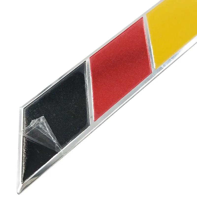 3D Germany Flag Car Sticker VJTS Decal Accessories Stickers for Renault Peugeot Citroen Cruze Chevrolet Ford Focus VW Golf Benz BMW