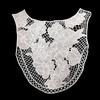 Hollow Patch Embroidered Fake Collar Accessories, Large Flowers On the Chest, Water-soluble Embroidered Chest Collar, Lace Hollowed Back Collar