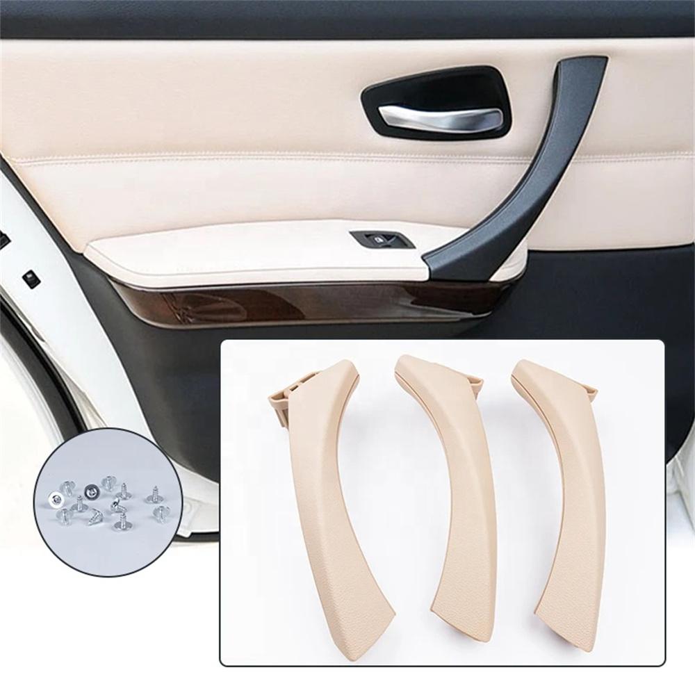 RHD LHD Car Inner Door Handle Interior Door Panel Pull Trim Cover for BMW 3 Series E90 E91 316 318 320 325 328