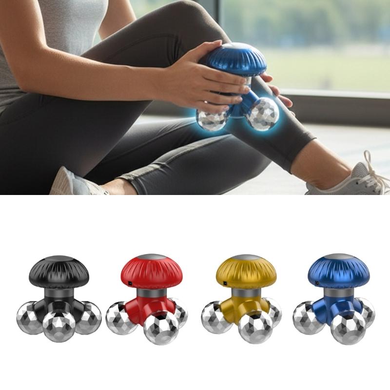 Mini Rechargeable Muscle Vibrations Massagers Handheld Vibrating Device For Back Neck Shoulder Full Body Relaxation Care