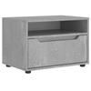 TV Cabinet VISNES Concrete Grey 60x40x38 cm Engineered Wood