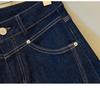 Damen Retro High-Waist Locker geschnittene Plus Samt Jeans, Winter 2026 Denim Weite Hosen.