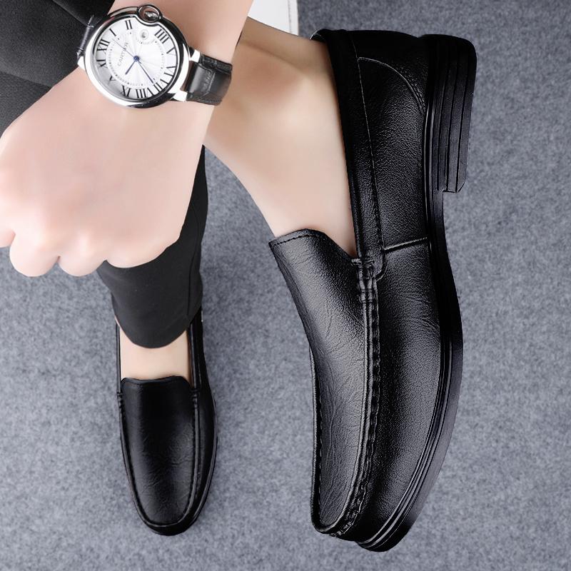 Модные мужские туфли из натуральной кожи — фото 7