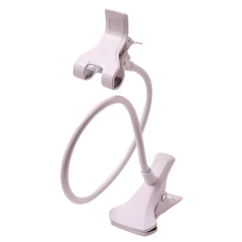 Cell Phone Holder Universal Bedside Phone Stand Lazy Bracket Flexible Long Arms Clip Mount for Smartphone in Bedroom Office Desk