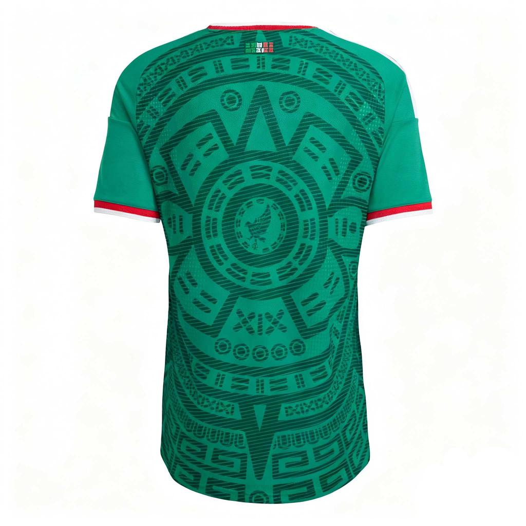 Adidas Free Shipping With AdiClub Mexico 26 Home Authentic Jersey JL8540