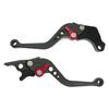H211 Schwarz Honda Bremskupplungshebel Verstellung Kurz Monkey 125 GROM 400X CBR400R (rot) 6-stufig usw.
