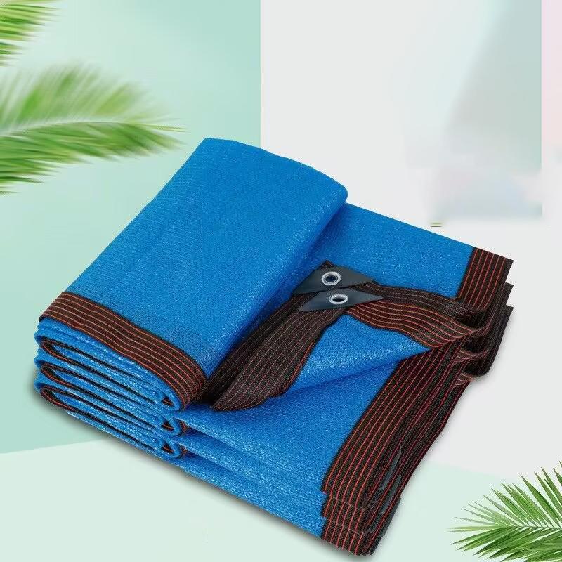 12-Pin Sonnenschutznetz Grün Blau Anti-UV HDPE Garten Sukkulente Pflanze Schattierungsnetz Outdoor Schwimmbadabdeckung Sonnenschutznetz