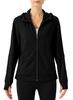 Gopuune Sweatshirt with for and with Thumb Wear Size Women's Full-Zip Hoodie, Hood, Moisture-Wicking, Stretch, Running, Hiking, Golf, Sports, More,