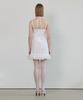 Eonmyuteu Ruffle Hem Mini Dress_White