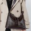 Leather Women'S Bag Lazy Style First Layer Vegetable Tanned Cowhide Tote Bag Large Capacity Shoulder Bag Simple Versatile Messenger Bag