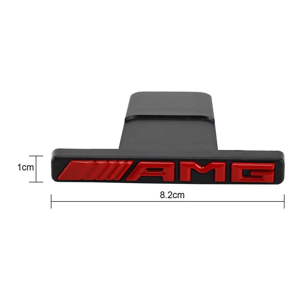 AMG predný zvislý pás s emblémom a nálepkou na masku chladiča pre Mercedes-Benz