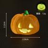 New Halloween luminous pumpkin lamp micro-landscape gardening landscaping accessories, creative car luminous ornaments