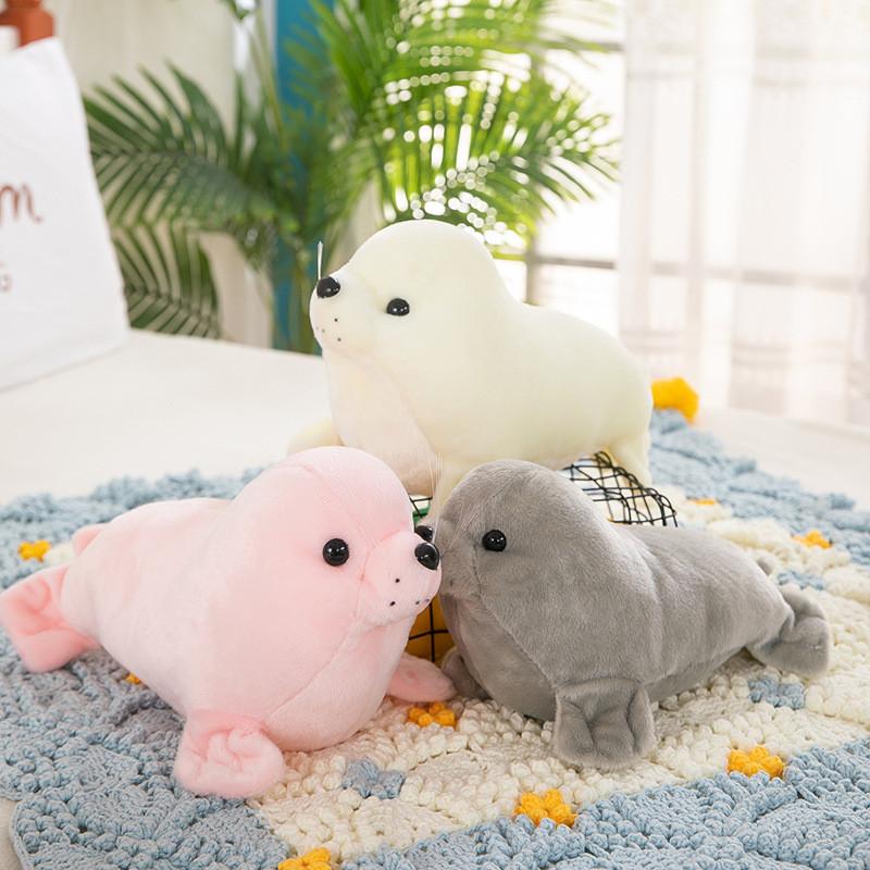 Ocean Phocidae Marine Plush Toy Children Educational Play Seal Gift Festival