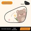 Cartoon Car Sunshade - Cute Electrostatic Heat Insulation Blocker for Summer