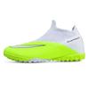 Big Size 49 48 Slip On Soccer Shoes Unisex Long Spike AG/TF Artificial Football Shoes Indoor Anti-slip Training Sport Boots