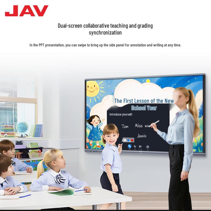 JAV 55-inch AI Interactive Flat Panel Display (CN version)
