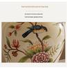 Retro American-Chinese Ceramic Table Lamp with Remote Control for Bedroom or Living Room