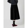 Cc Collect Synthetic Suede Unbalanced Wrap Skirt  C254msd036 