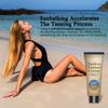 Tanning Gel,Intensive Tanning Gel, Tanning Gel For Tanning Bed Lasting Waterproof For An Amazing Tan For Body And Face  80g