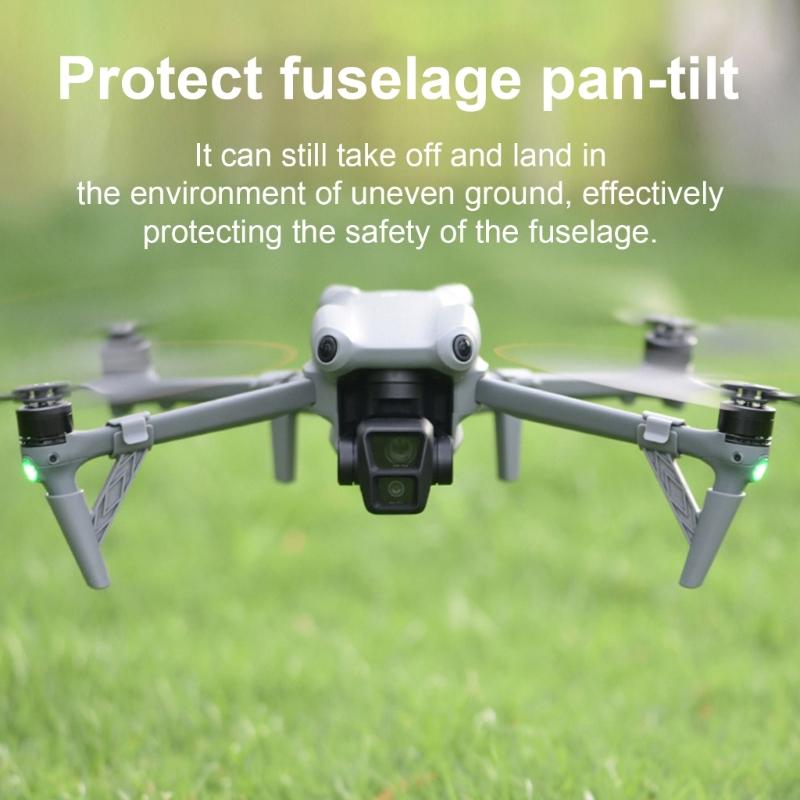 Foldable Landing Gear Leg for Air 3 Drones Accessories Quick Release Height Extender Protector Holder Chassis Replacement