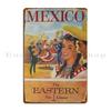 Mexico Retro Vintage Travel Poster Metal Sign Plaques Designs Pub Garage Mural Party Tin Sign Poster